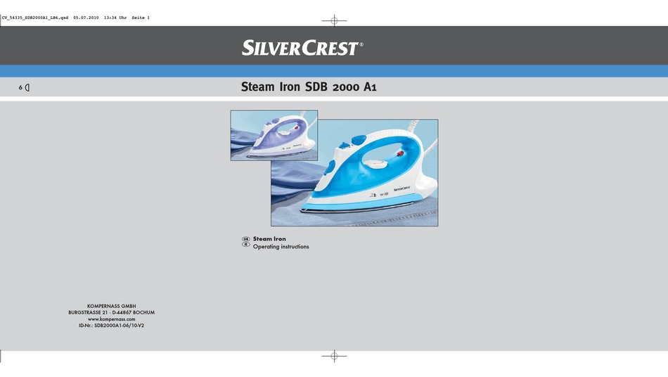 SILVERCREST SDB 2000 A1 OPERATING INSTRUCTIONS MANUAL Pdf Download ...