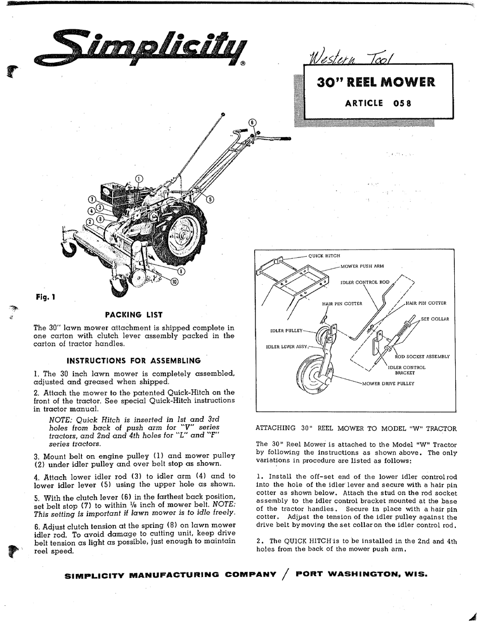 simplicity-reel-mower-parts-list-pdf-download-manualslib