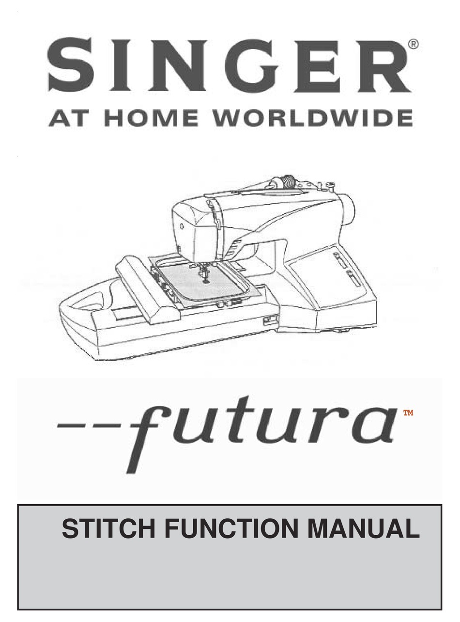 SINGER FUTURA 27 FUNCTION MANUAL Pdf Download ManualsLib