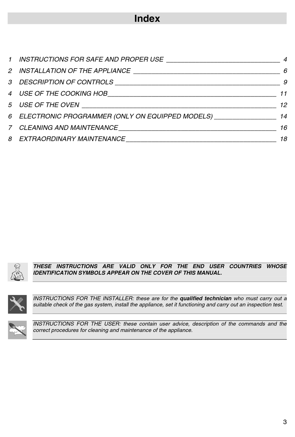 SMEG FS66MFX INSTRUCTIONS FOR INSTALLATION AND USE MANUAL Pdf Download