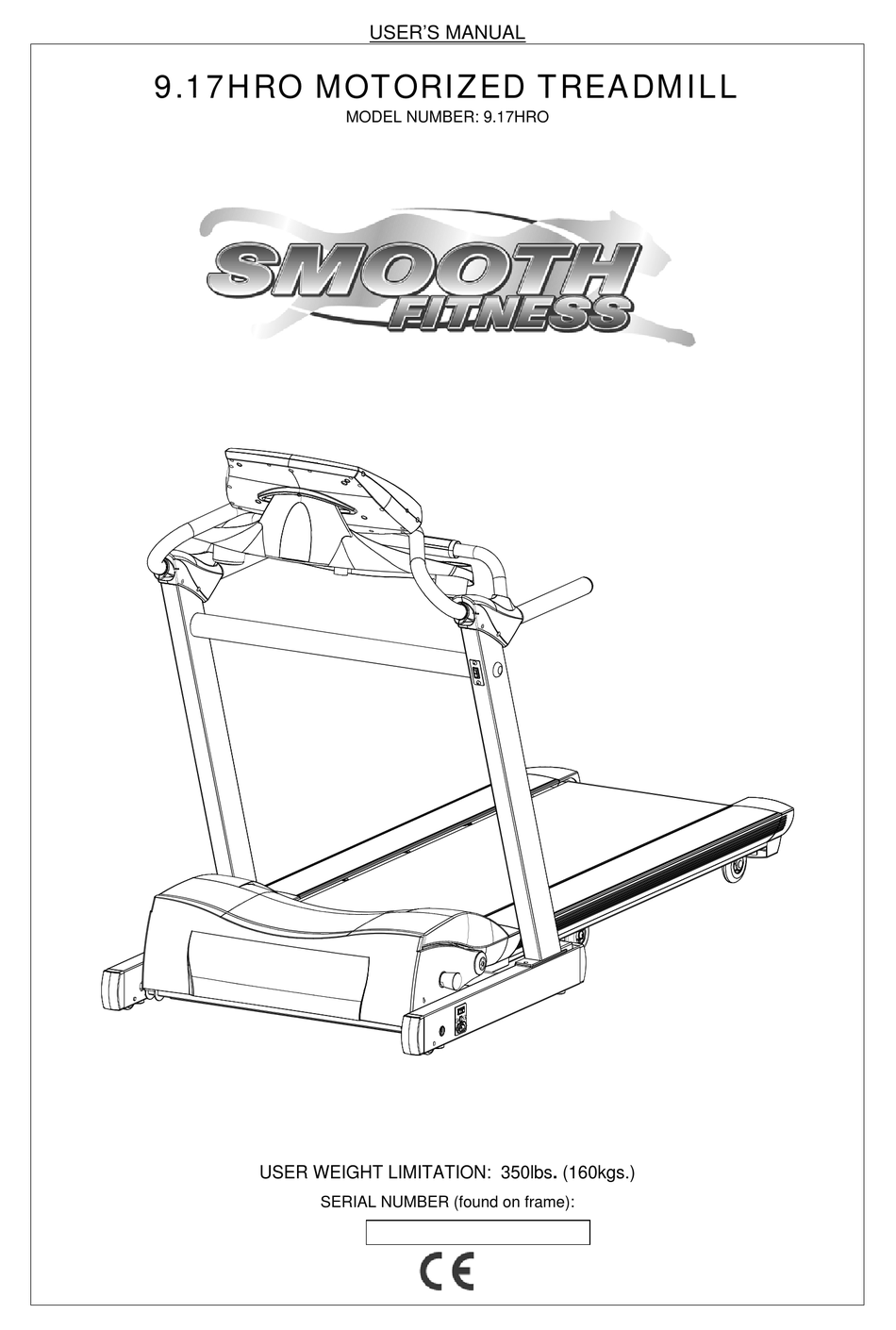 SMOOTH FITNESS 9.17HRO USER MANUAL Pdf Download ManualsLib