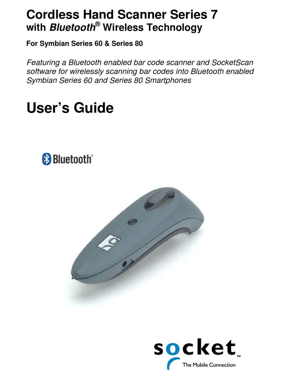 SOCKET SERIES 7 USER MANUAL Pdf Download | ManualsLib