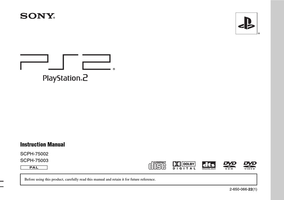 SONY SCPH-75002 INSTRUCTION MANUAL Pdf Download | ManualsLib