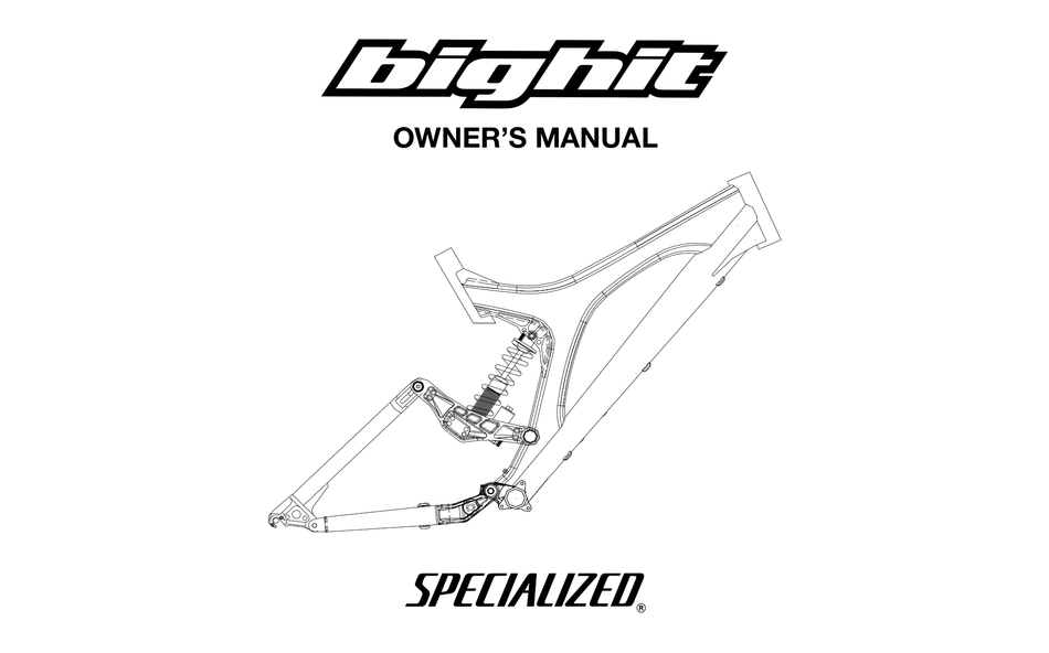 Specialized big hit online frame