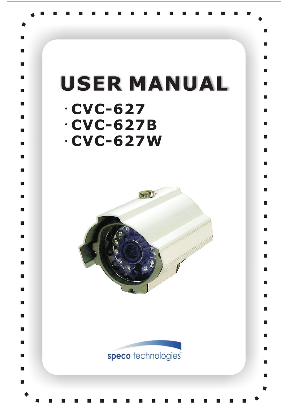 SPECO CVC-627 USER MANUAL Pdf Download | ManualsLib | Speco Camera Wiring Diagram | | ManualsLib
