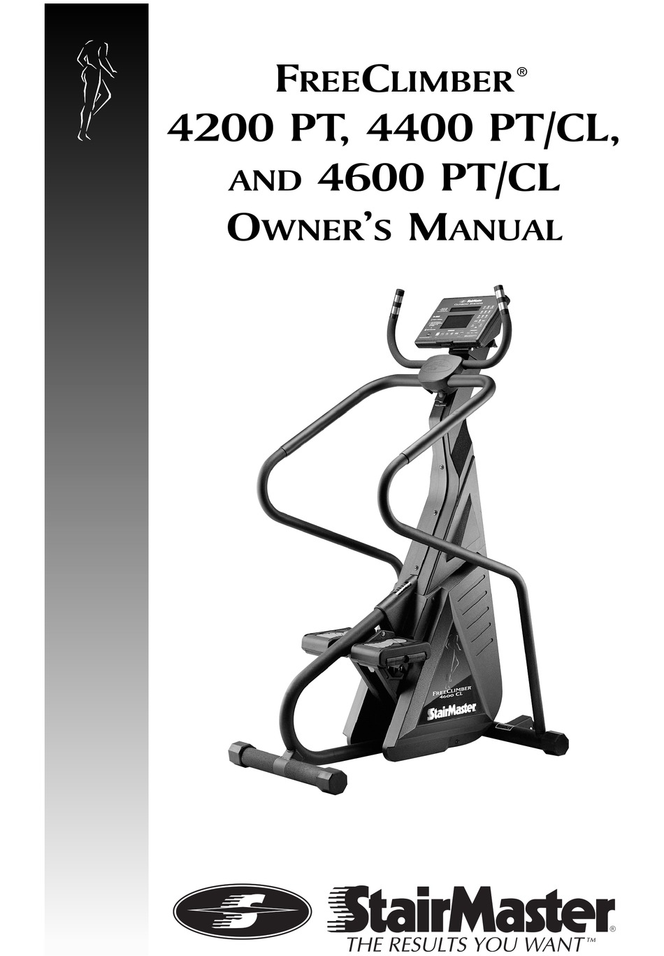 STAIRMASTER FREECLIMBER 4400 PT/CL OWNER'S MANUAL Pdf Download ManualsLib