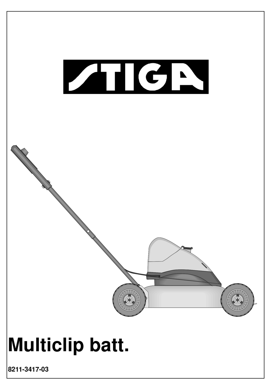 STIGA 8211-3417-03 USER MANUAL Pdf Download | ManualsLib