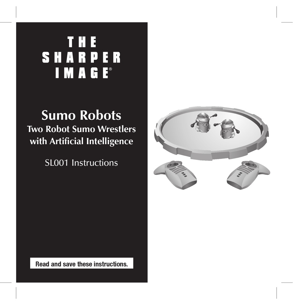 sharper image robotosaur manual