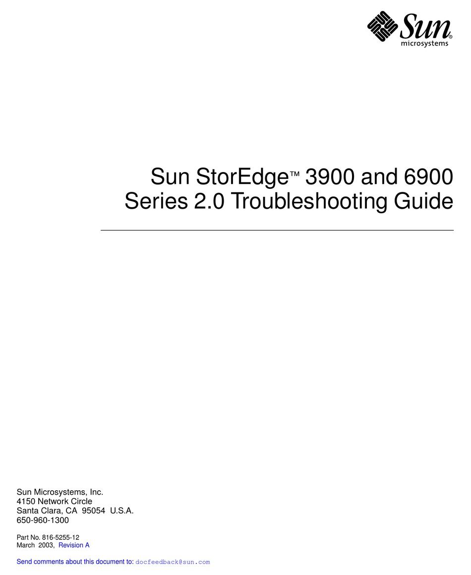 sun-microsystems-3900-troubleshooting-manual-pdf-download-manualslib