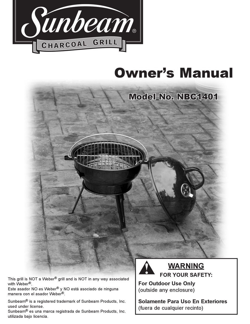 SUNBEAM NBC1401 OWNER S MANUAL Pdf Download ManualsLib   Sunbeam Nbc1401 