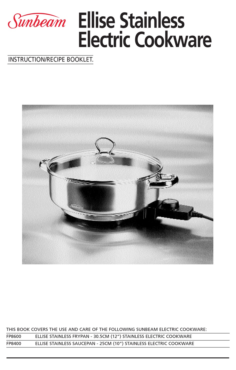 Sunbeam Banquet Frypan - FP5905