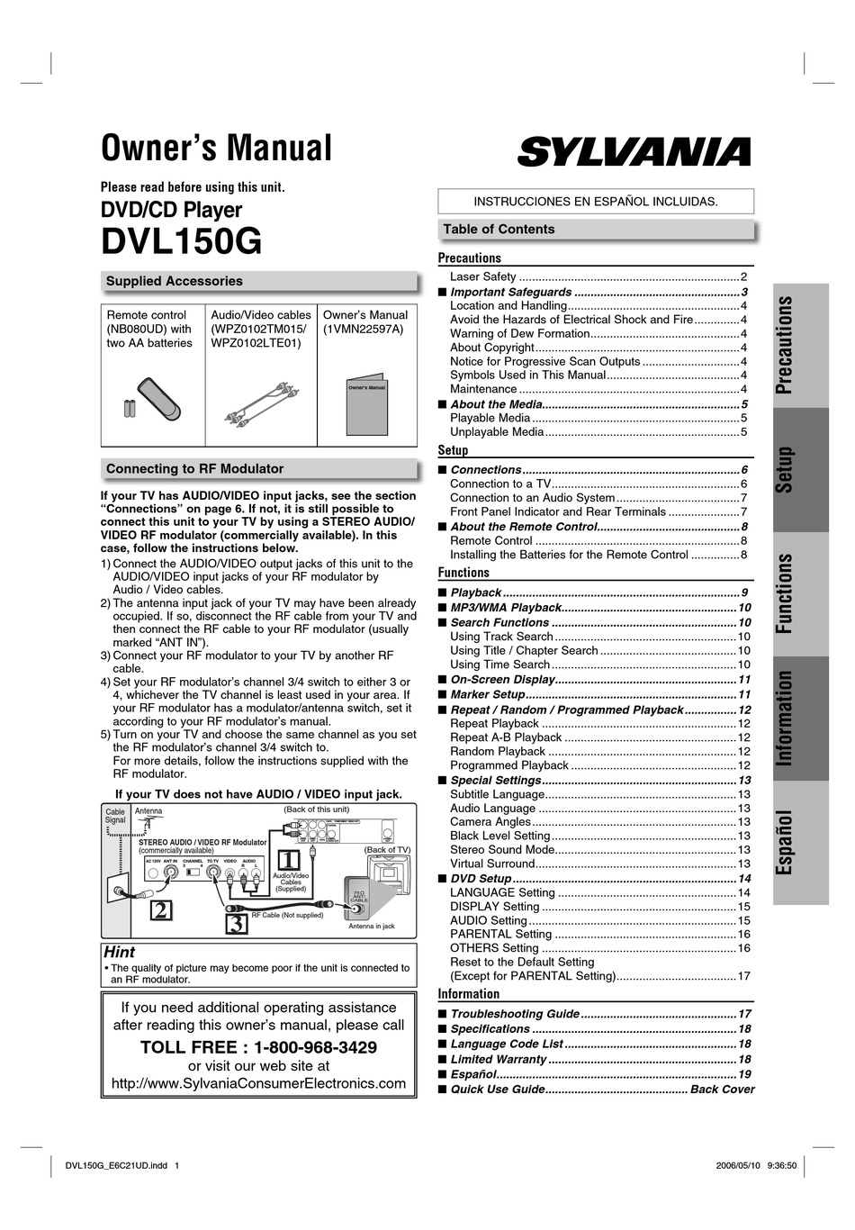 sylvania-dvl150g-owner-s-manual-pdf-download-manualslib