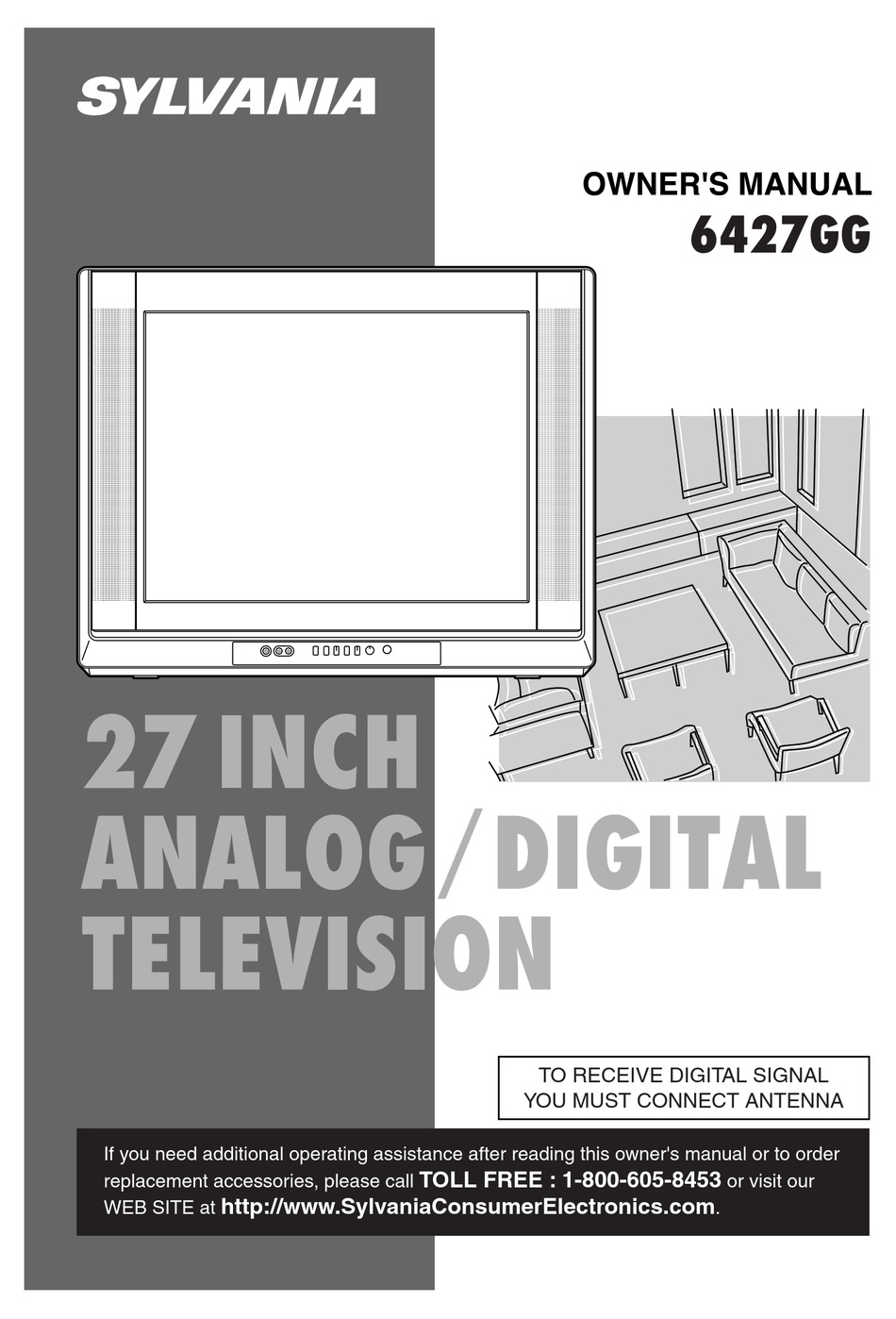 SYLVANIA 6427GG OWNER S MANUAL Pdf Download ManualsLib   Sylvania 6427gg 