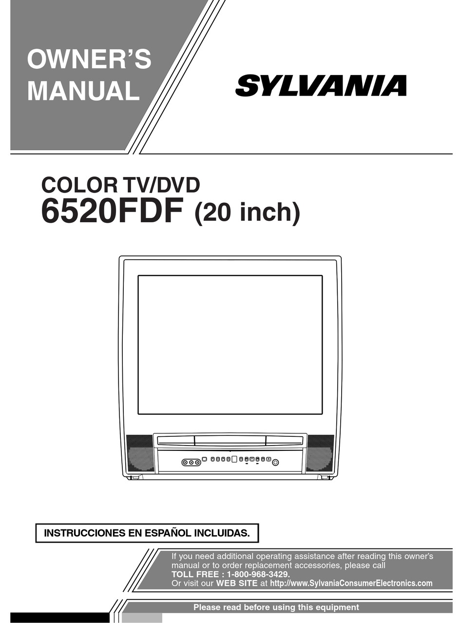 Sylvania 65fdf Owner S Manual Pdf Download Manualslib