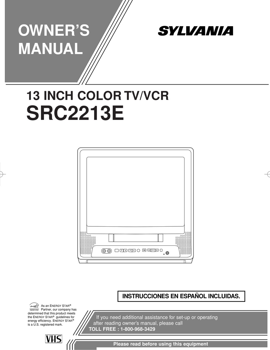SYLVANIA SRC2213E OWNER'S MANUAL Pdf Download | ManualsLib
