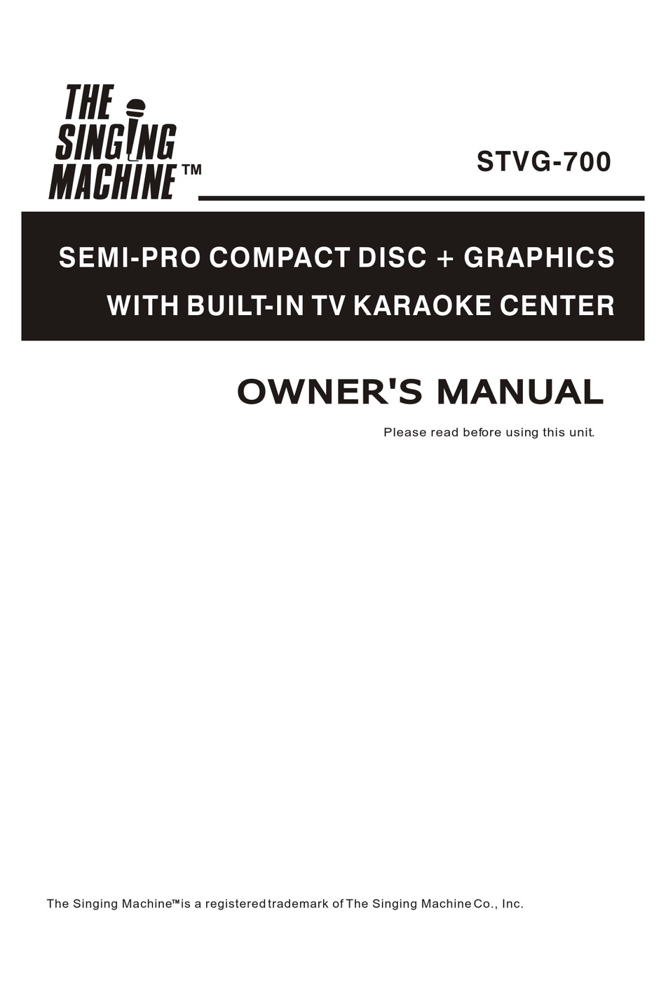 show presenter karaoke manual