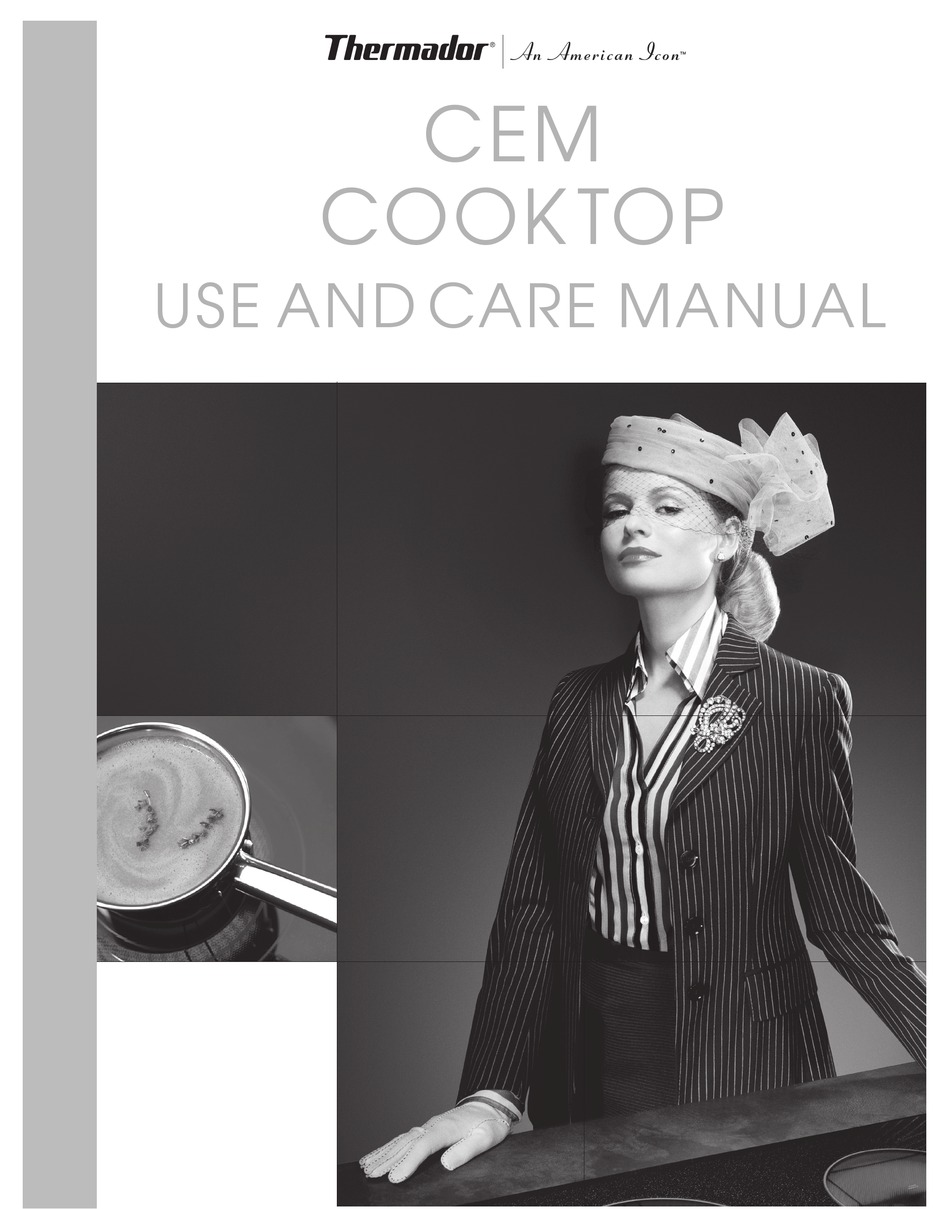 THERMADOR CEM COOKTOP USE AND CARE MANUAL Pdf Download ManualsLib