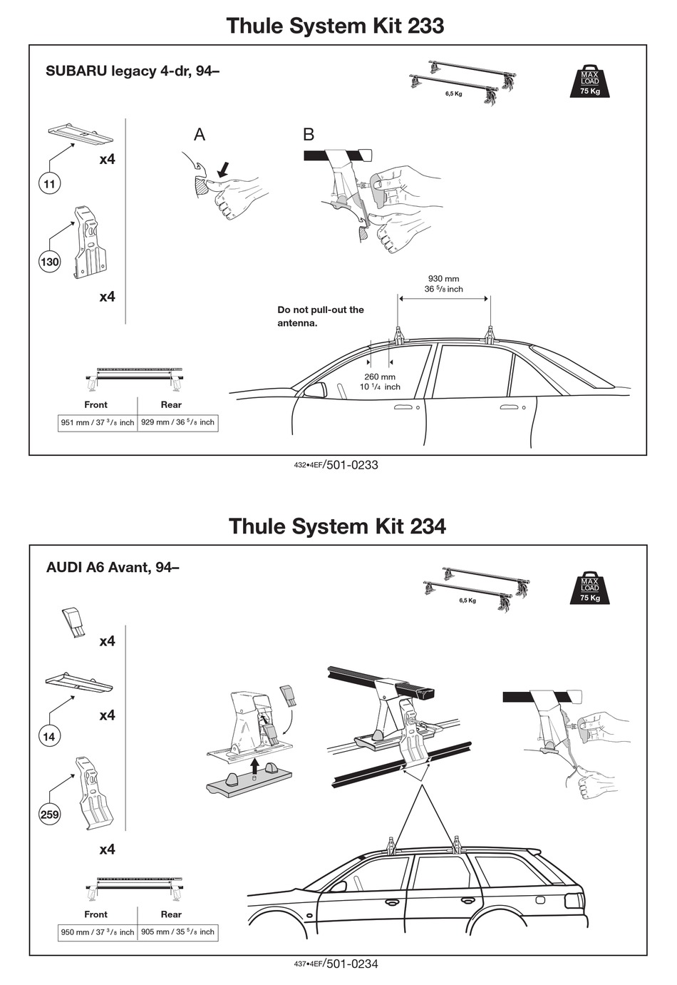 Thule ksummit manual