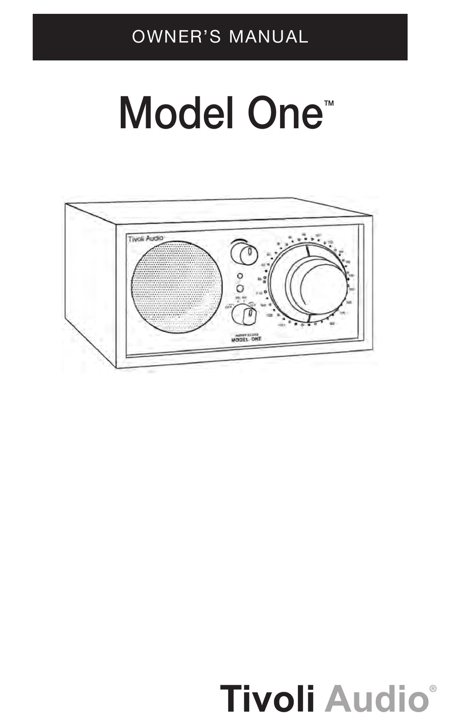 TIVOLI AUDIO HENRYKLOSS OWNER'S MANUAL Pdf Download | ManualsLib