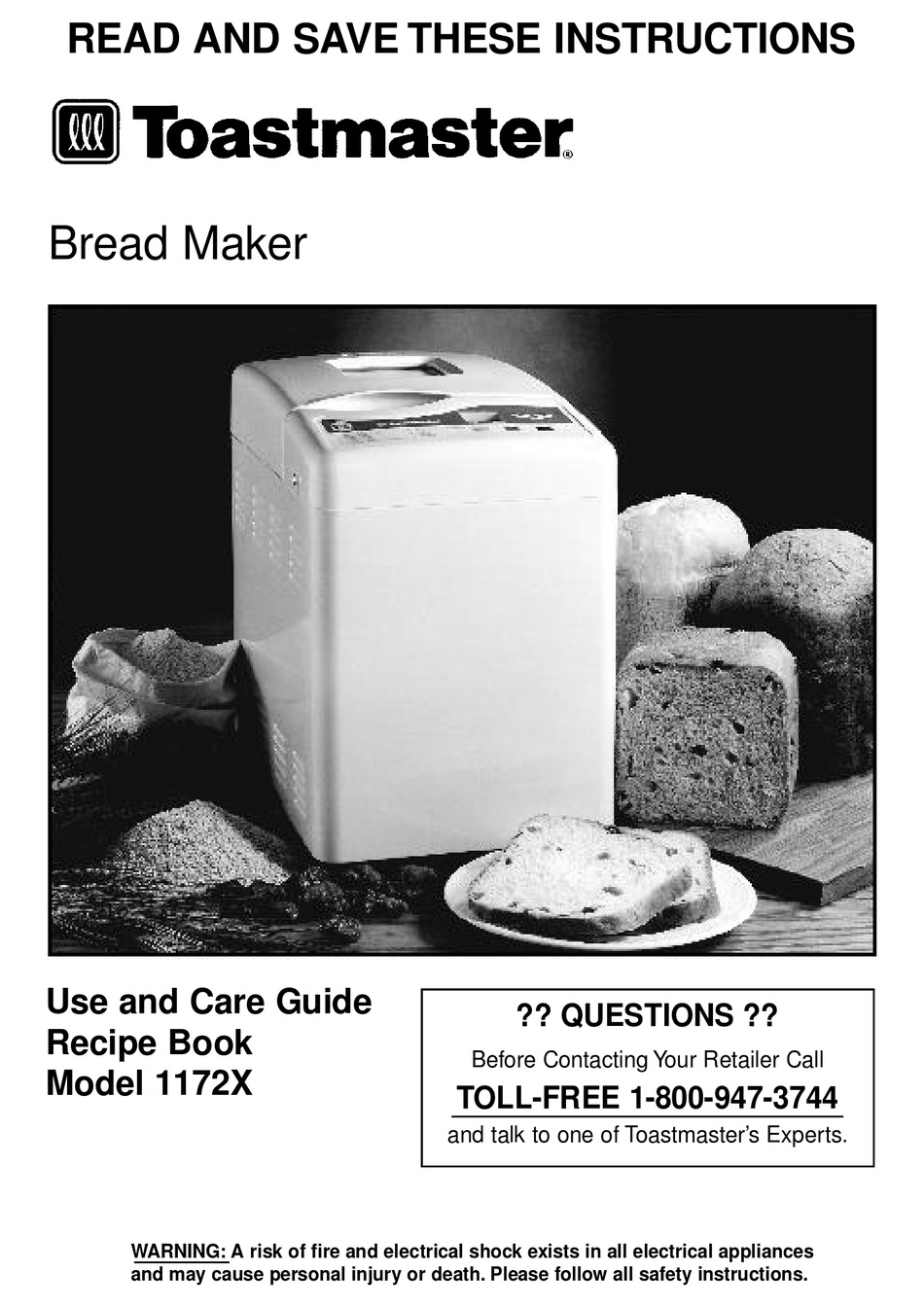 Free Toastmaster Bread Machine Recipes - Basic White Bread ...
