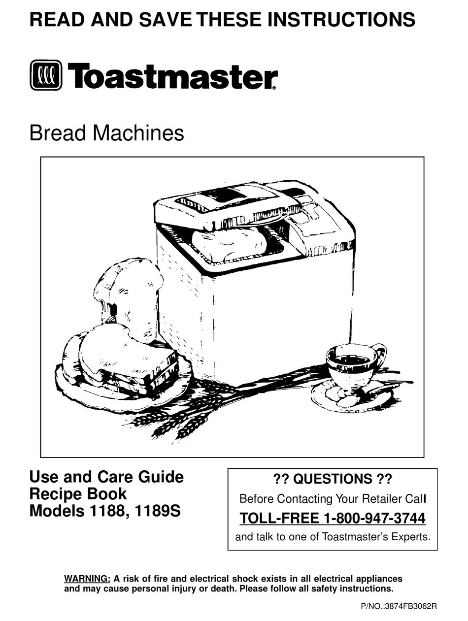 Toastmaster bread machine Heating Element for Models 1154 & 1195 