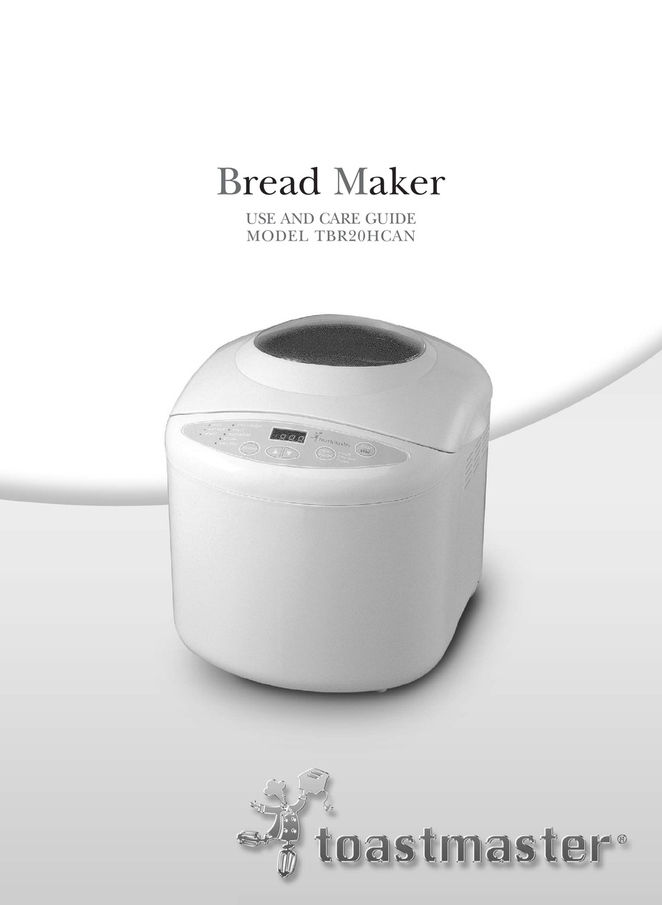 Toastmaster Bread Box Tbr2 Recipes Uses In English Pdf Deporecipe.co