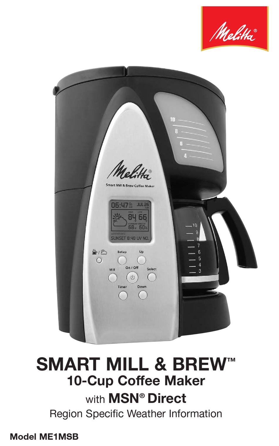 Melitta Me1msb Manual Pdf Download Manualslib