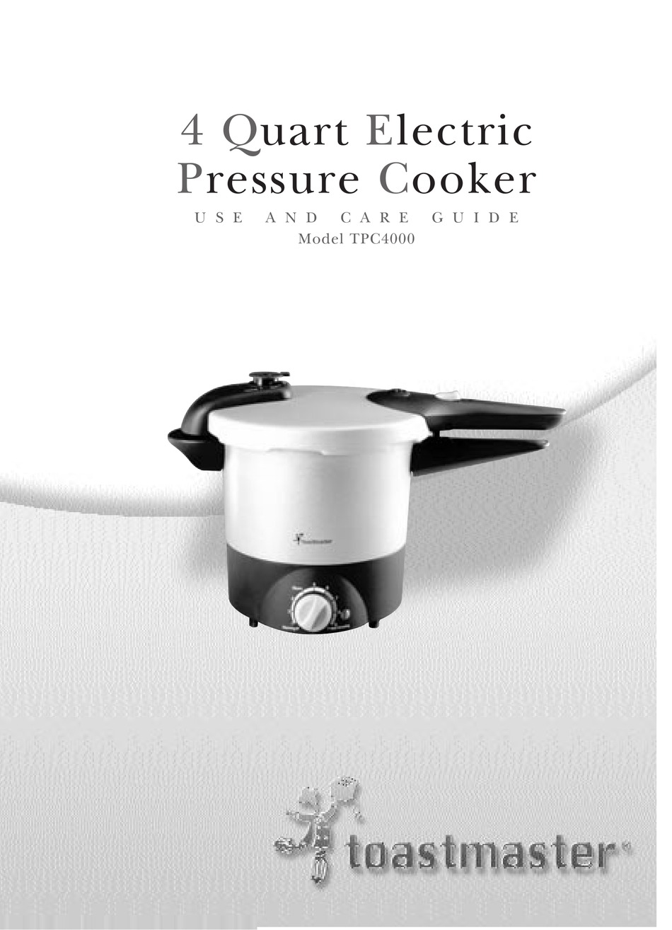 toastmaster rice cooker manual