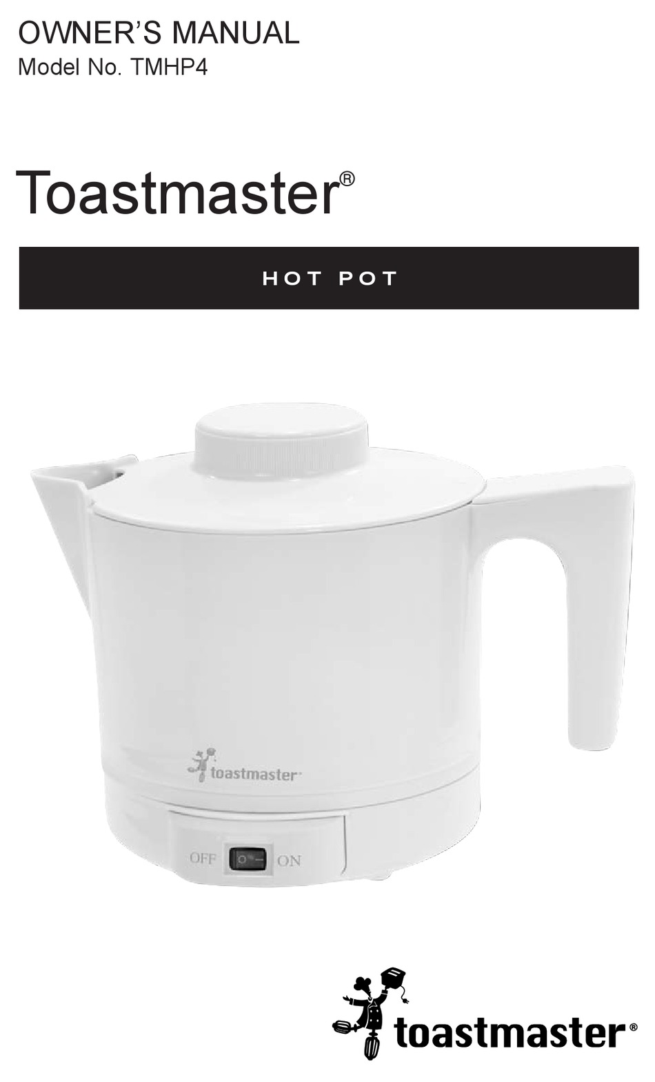 TOASTMASTER TMHP4 OWNER'S MANUAL Pdf Download | ManualsLib