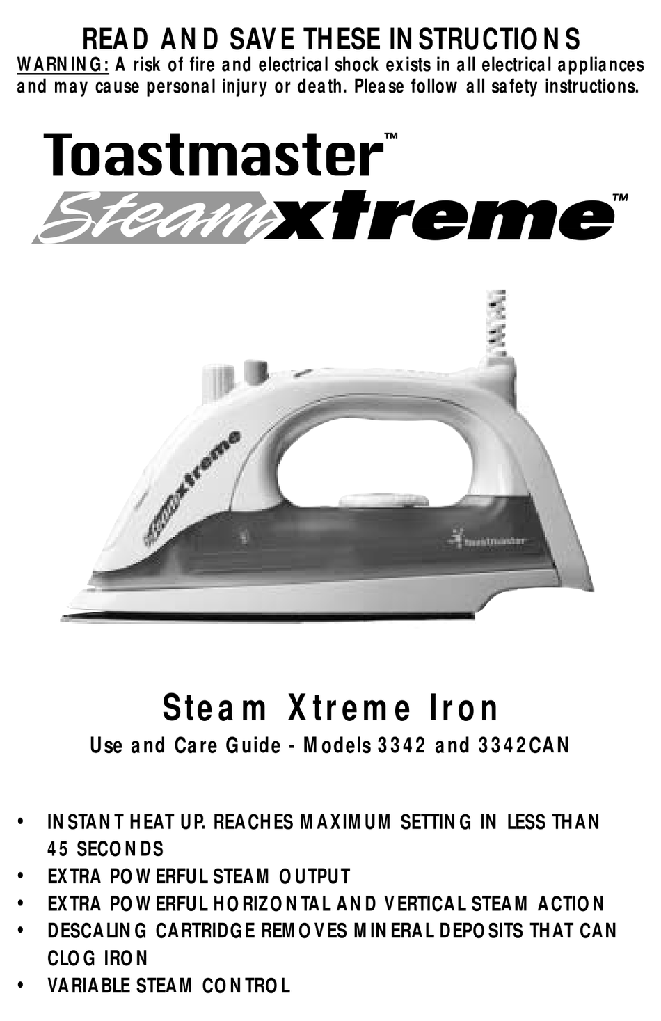 xtreme steam iron