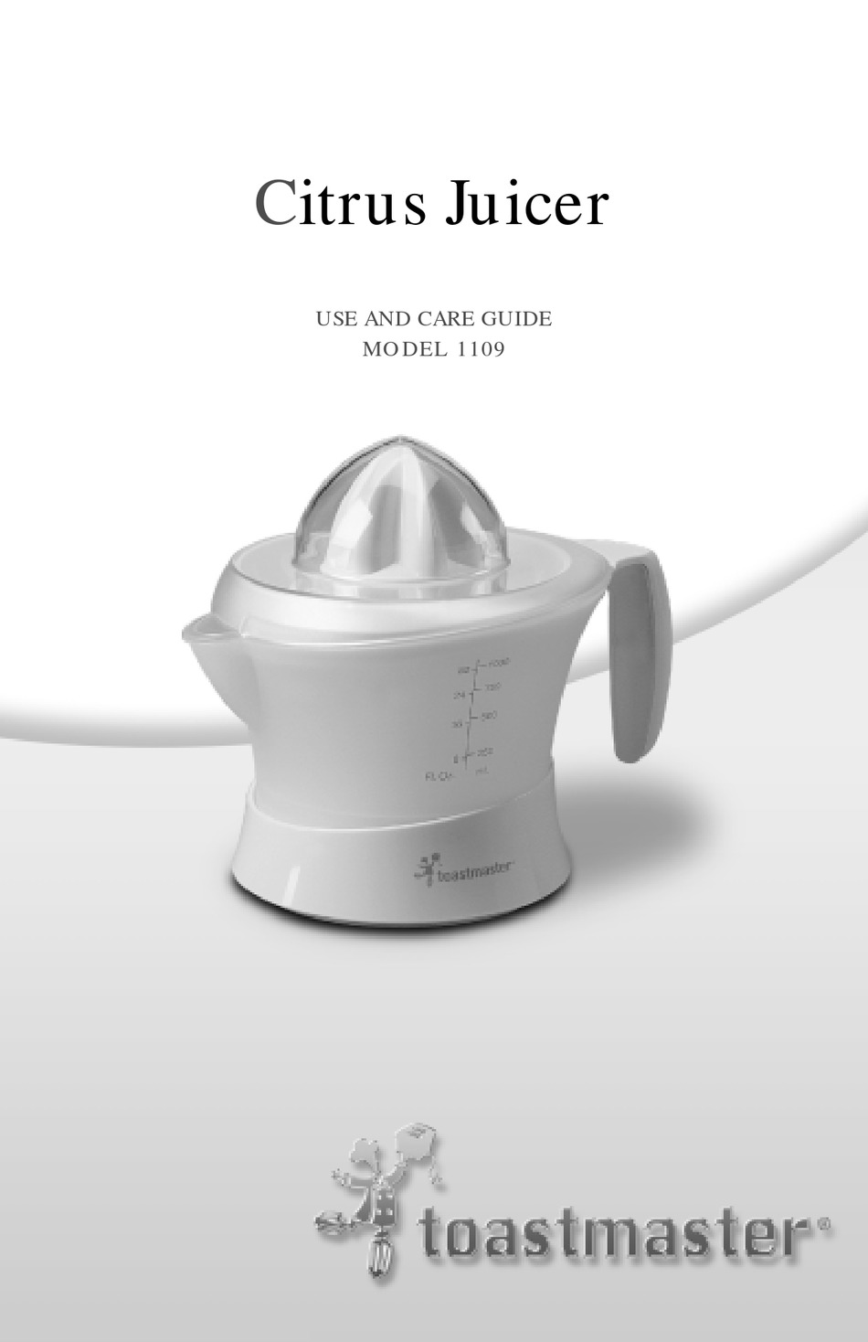 TOASTMASTER 1109 USE AND CARE MANUAL Pdf Download ManualsLib