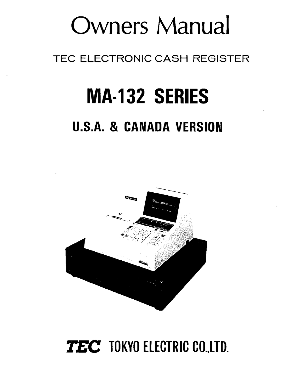 200013 TEC MA 132 Cash Register Ink Roller