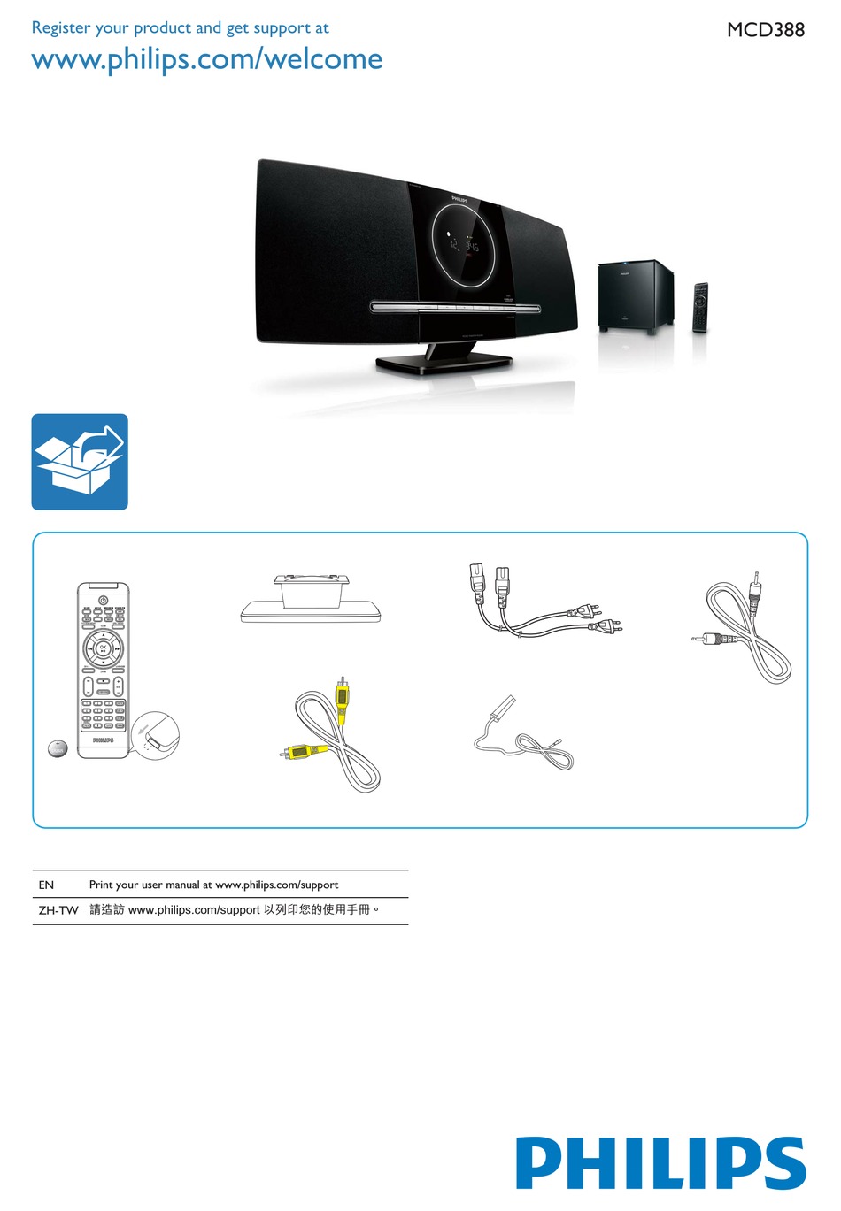 User manual Philips WP3890 (English - 128 pages)