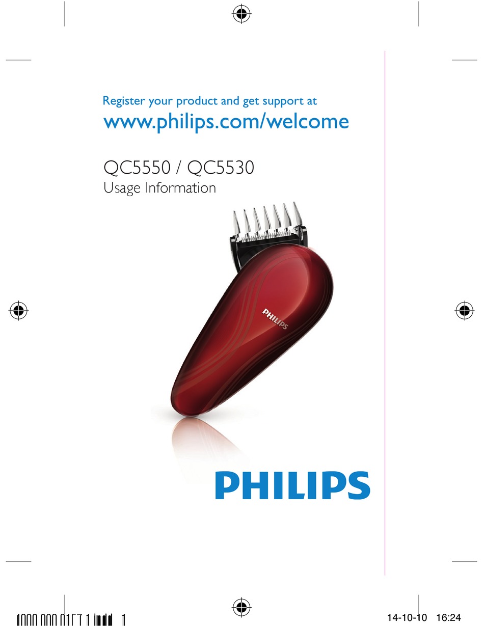 philips headgroom manual