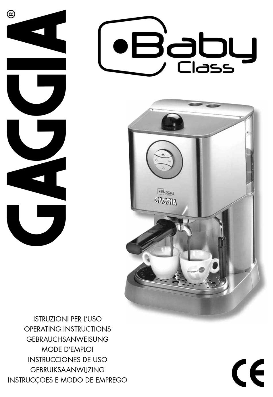 GAGGIA 10001858 OPERATING INSTRUCTIONS MANUAL Pdf Download ManualsLib