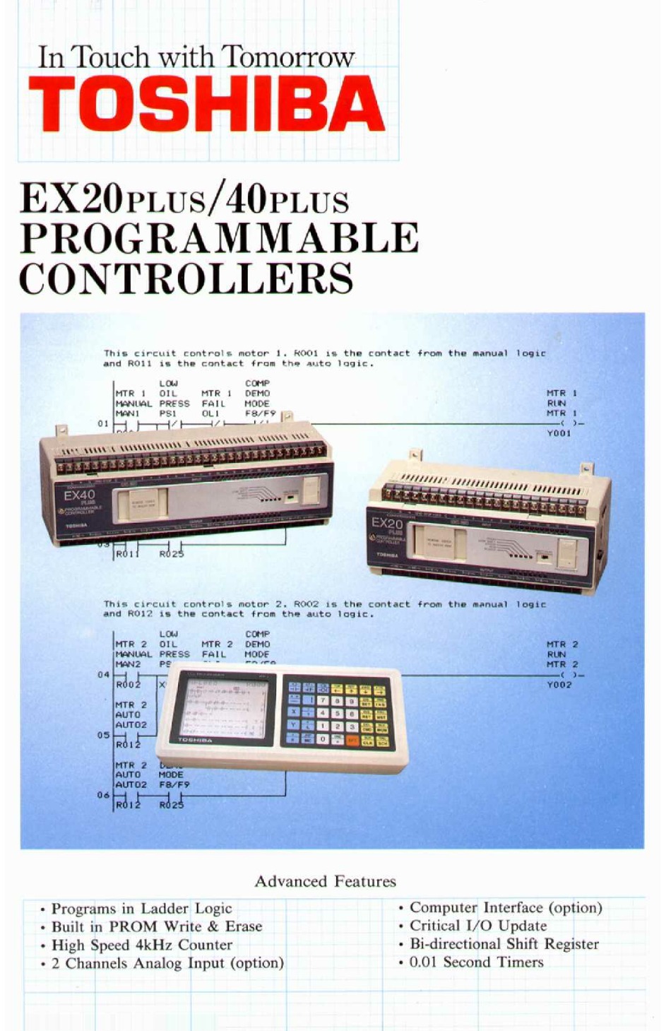 TOSHIBA 40 PLUS BROCHURE & SPECS Pdf Download | ManualsLib