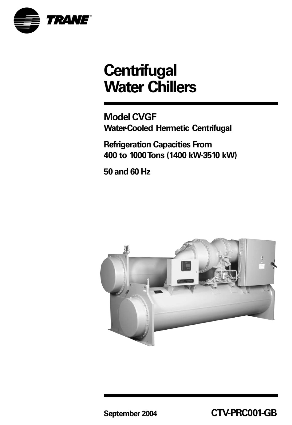 Trane Cvgf Product Manual Pdf Download Manualslib