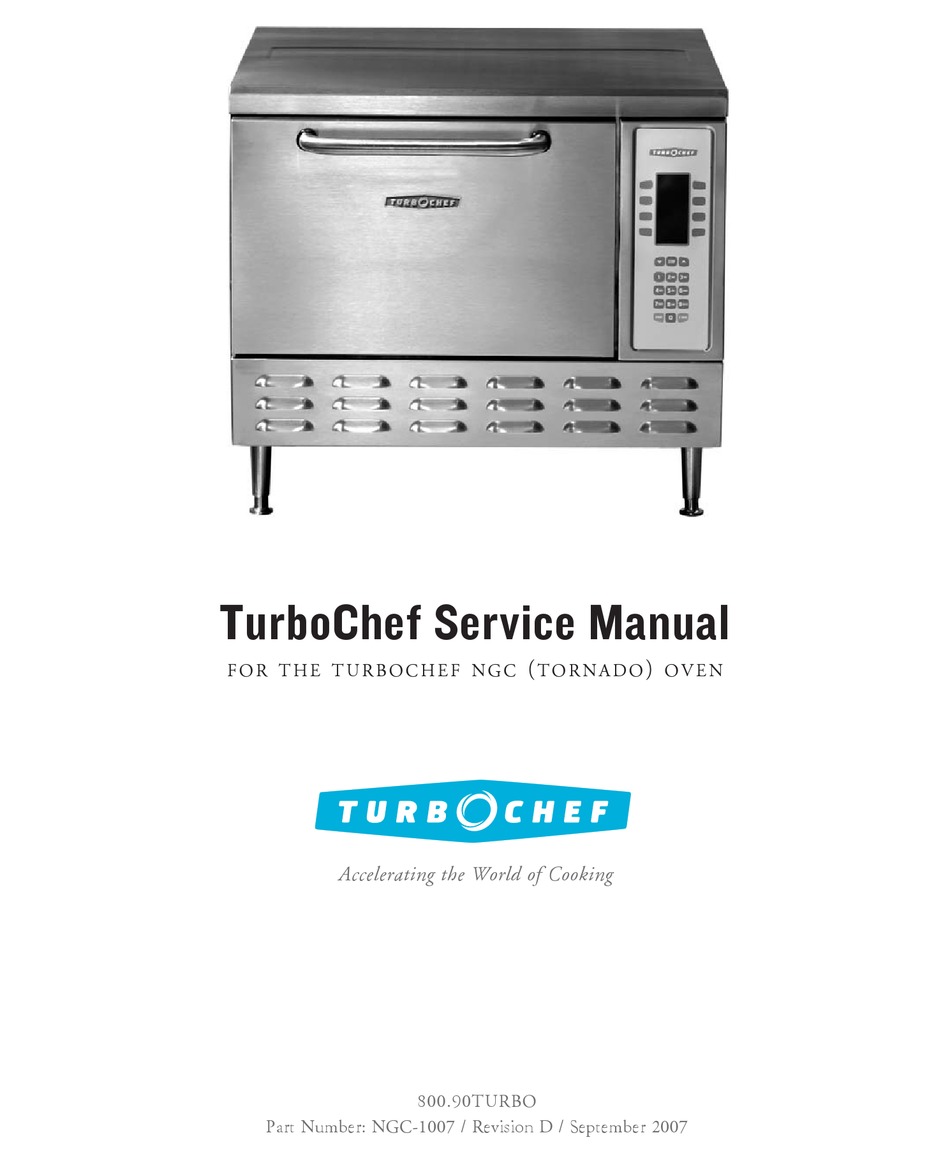 TURBOCHEF NGC1007 SERVICE MANUAL Pdf Download ManualsLib