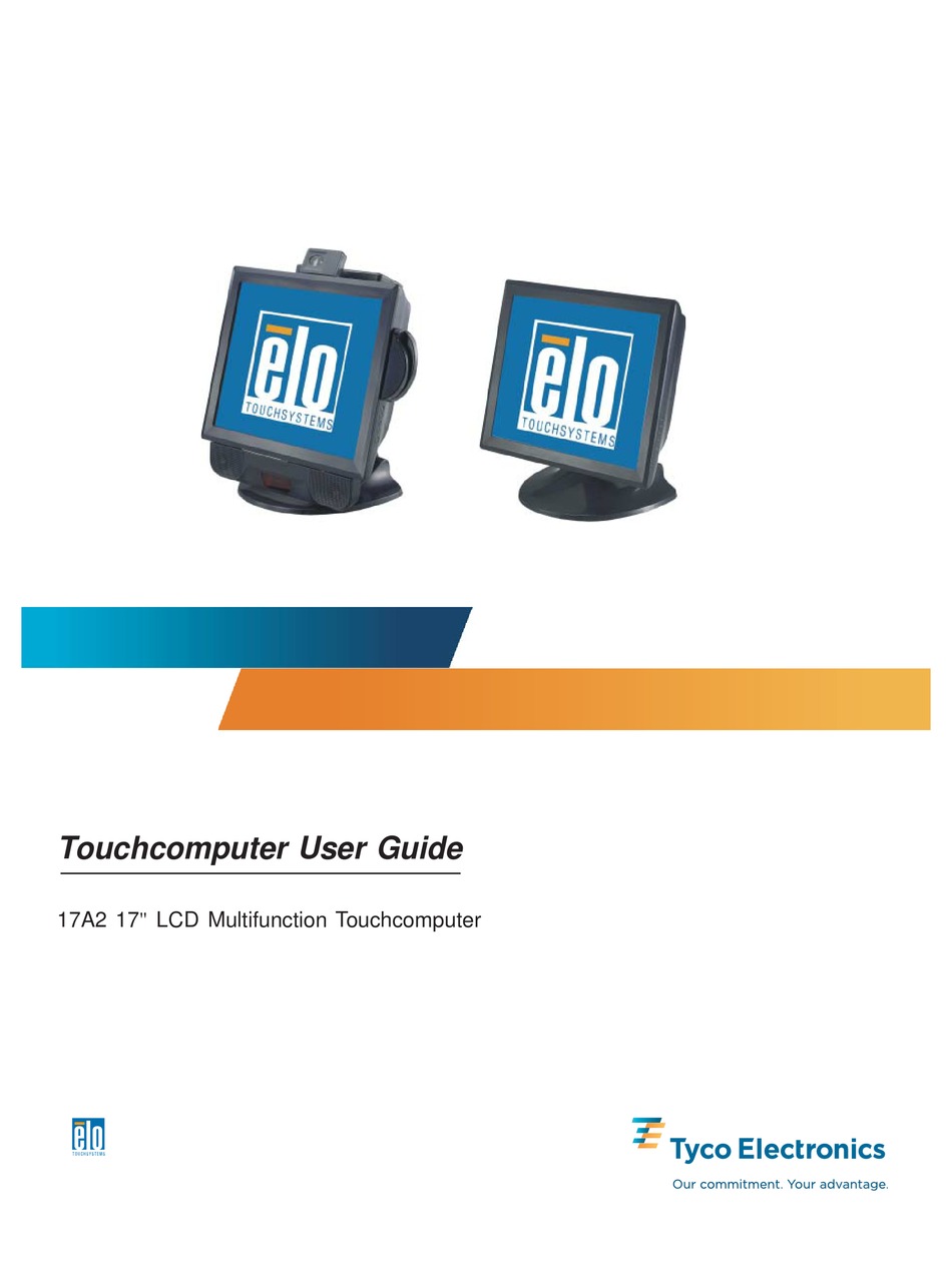 ELO TOUCHSYSTEMS 17A2 USER MANUAL Pdf Download ManualsLib