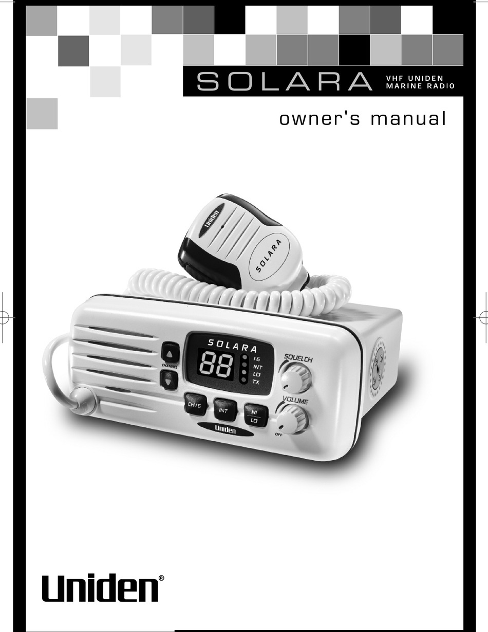 UNIDEN DSC SERIES OWNER'S MANUAL Pdf Download | ManualsLib  Uniden Solara Dsc Wiring Diagram    ManualsLib