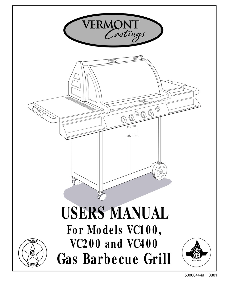 VERMONT CASTINGS VC200 USER MANUAL Pdf Download ManualsLib
