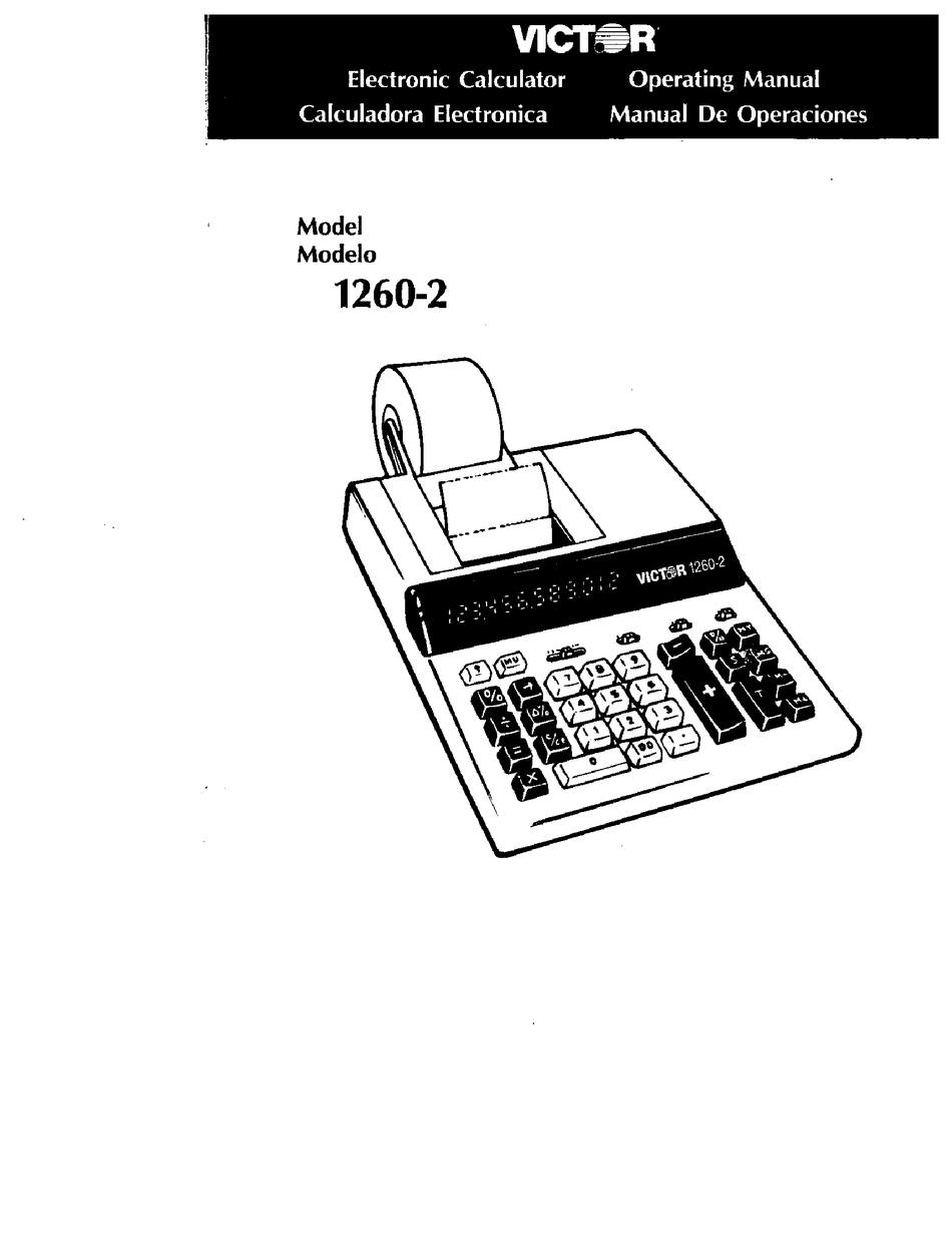 VICTOR 12602 OPERATING MANUAL Pdf Download ManualsLib