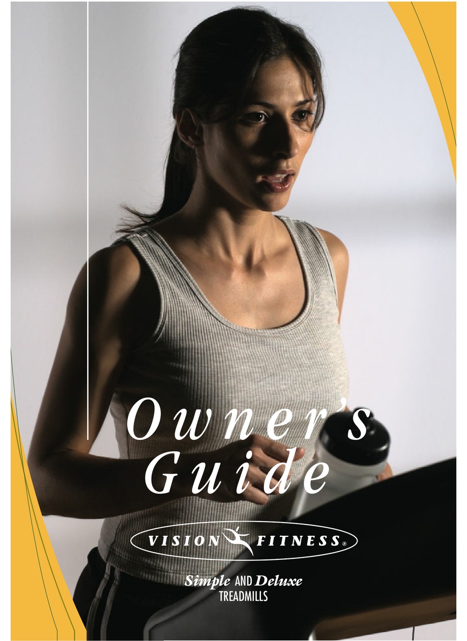 VISION FITNESS SIMPLE AND DELUXE OWNER'S MANUAL Pdf Download | ManualsLib