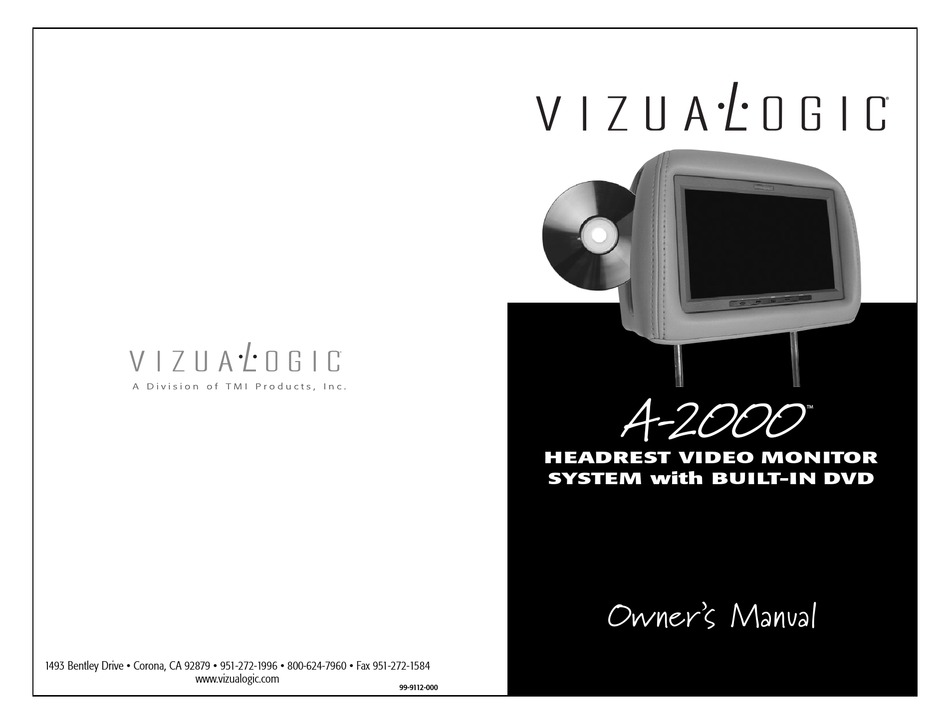 VIZUALOGIC A2000 OWNER'S MANUAL Pdf Download ManualsLib