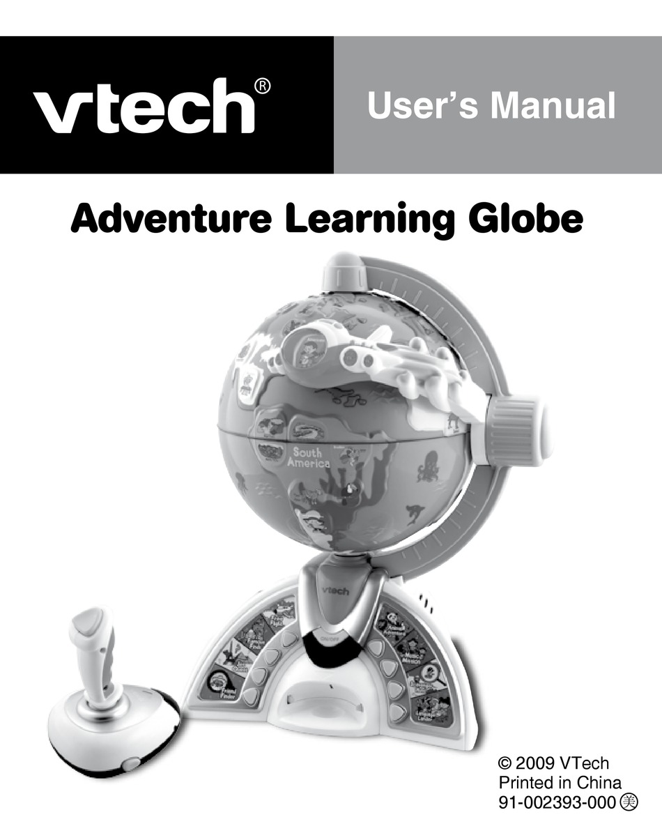 VTech Preschool Adventure Learning Globe