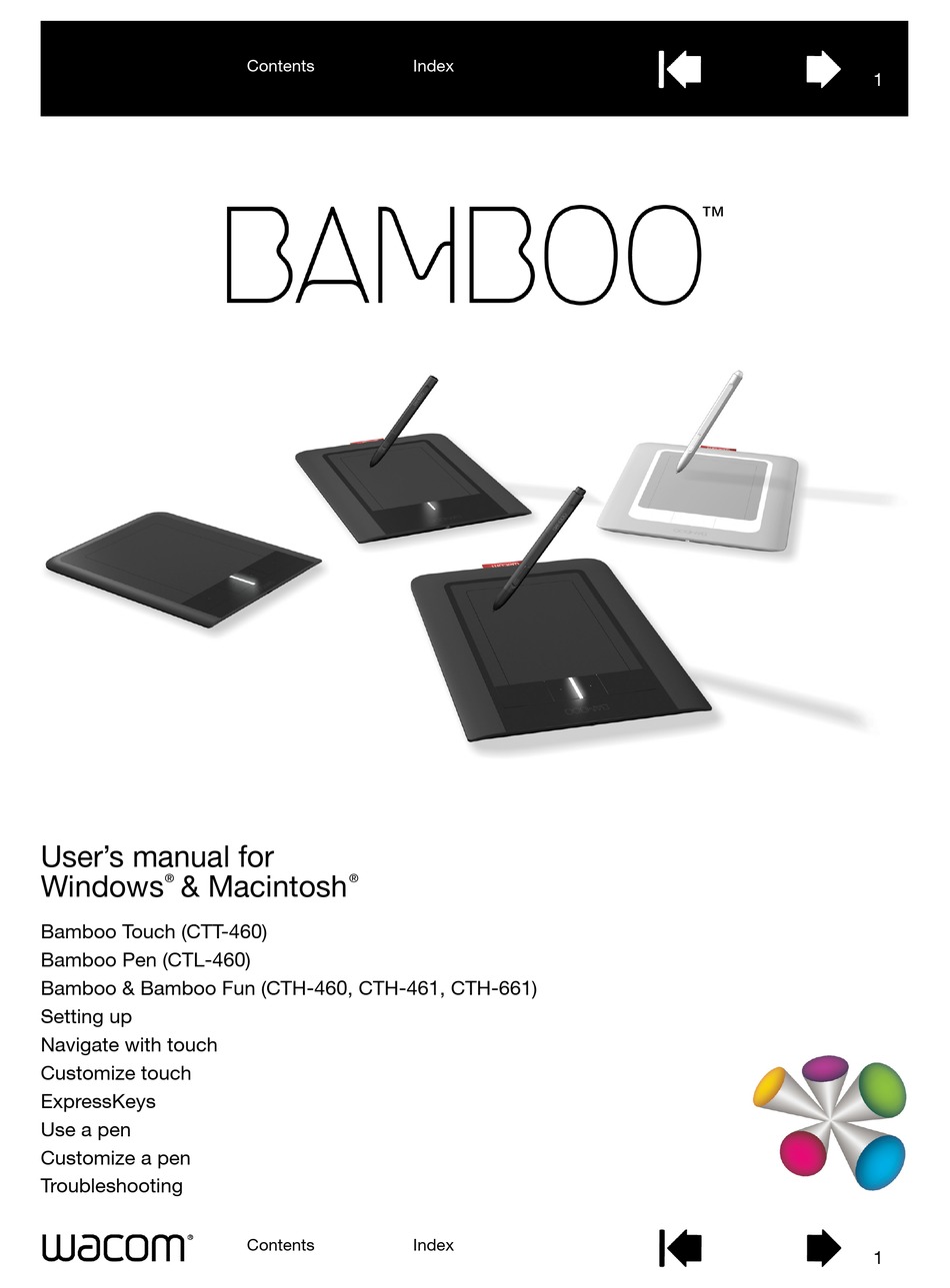 bamboo pen ctl 460 software