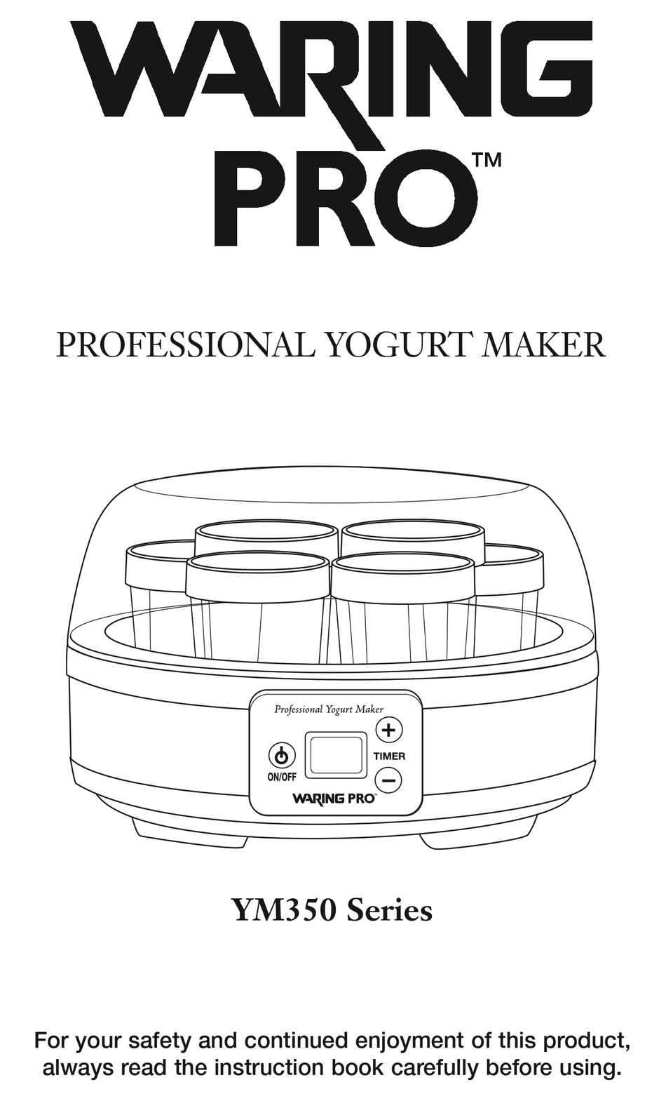 Waring Ym350 Instruction Book Pdf Download Manualslib