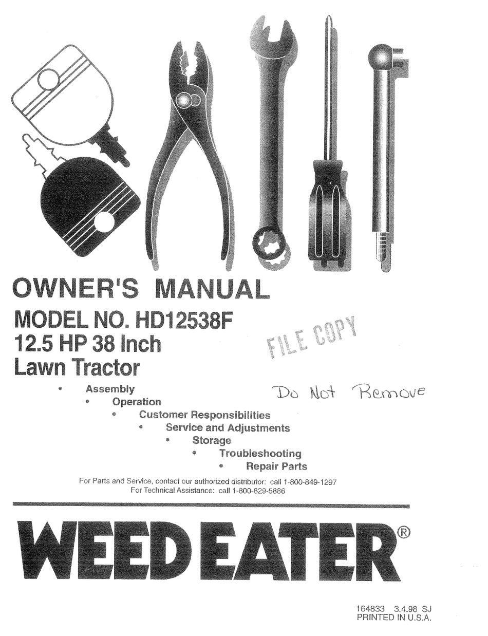 weed-eater-164833-owner-s-manual-pdf-download-manualslib