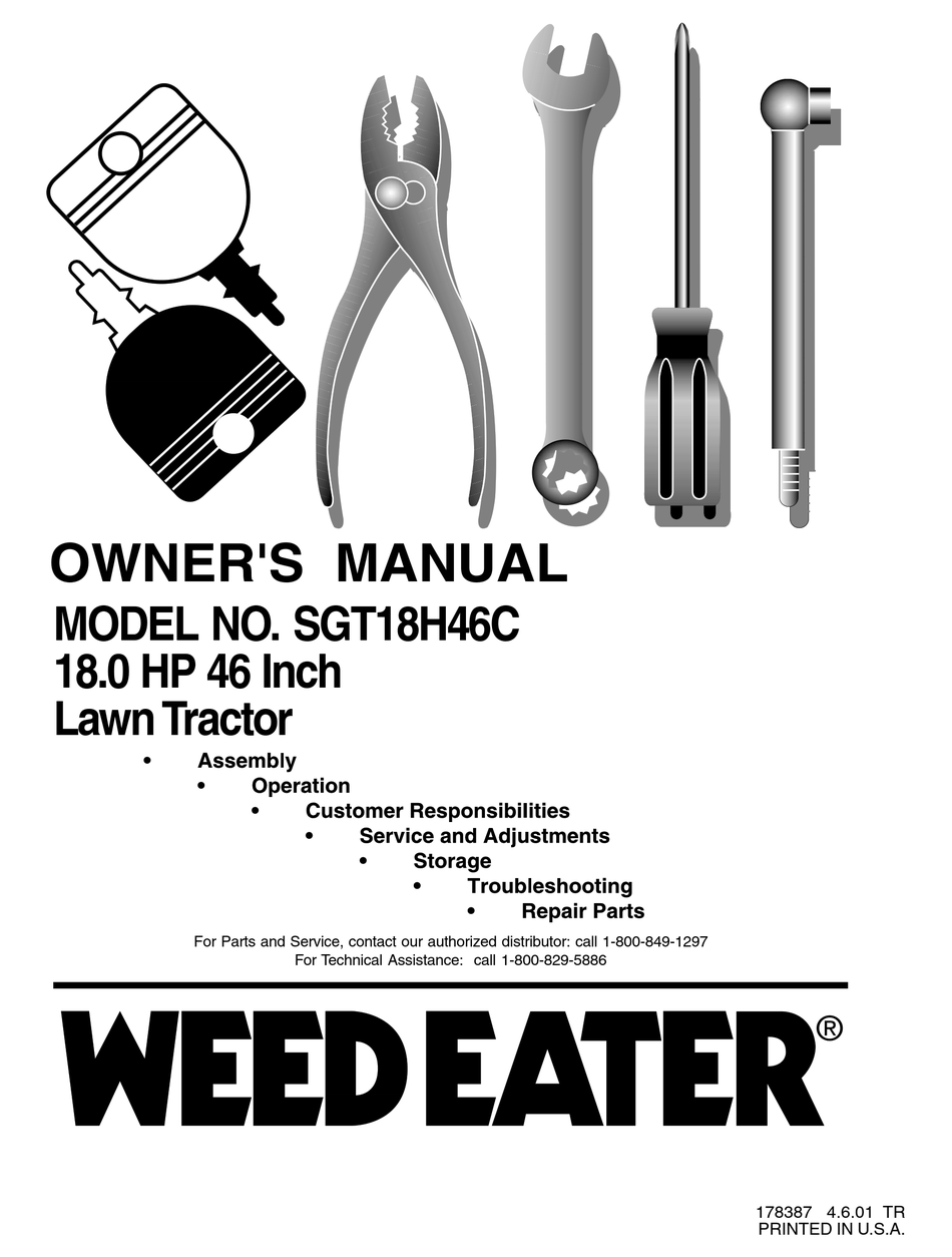 Hart 40v Weed Eater Manual