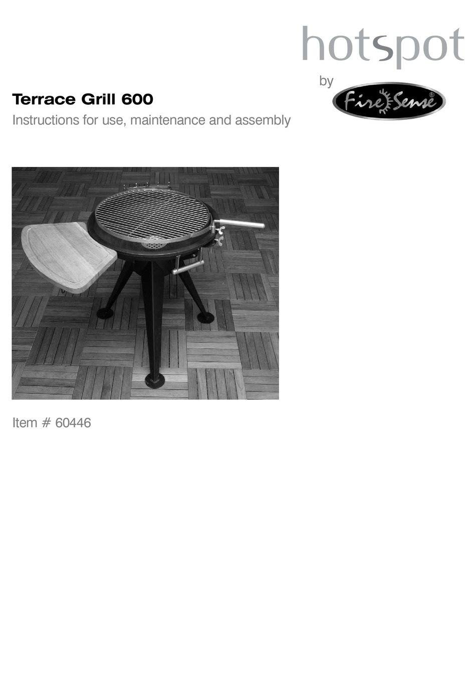 FIRE SENSE 60446 INSTRUCTIONS FOR USE, MAINTENANCE AND ASSEMBLY Pdf Download ManualsLib